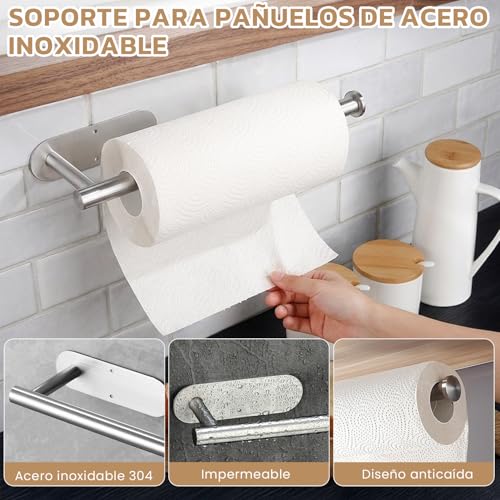 Portarrollos cocina con especiero 17 Imagen adicional