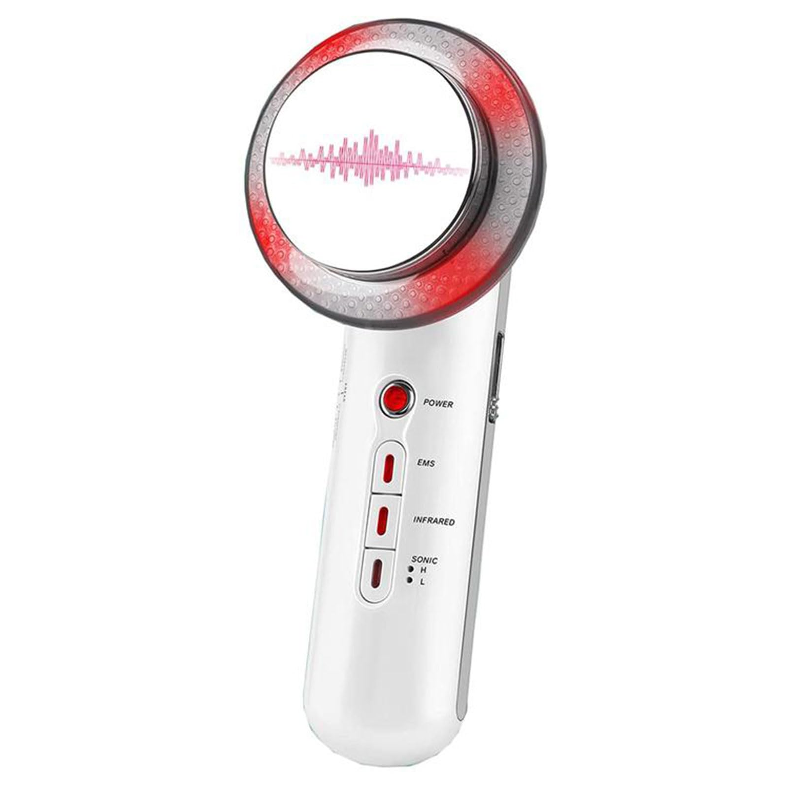 3 En 1 Cavitation Appareil Ultrasonique, appareil anti cellulite, 5 modes et 5 intensités, température constante de 45 degrés, Appareil de soins de la peau pour le visage/les bras/le corps