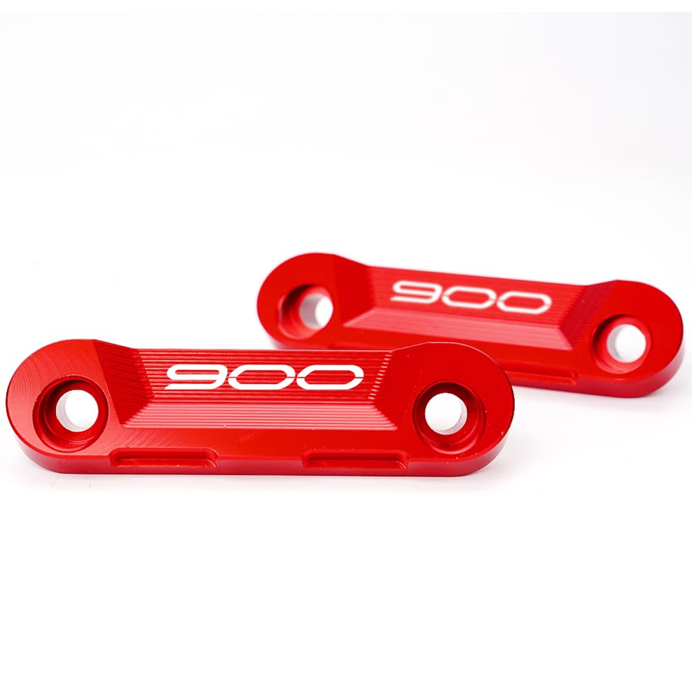 Plaque décorative en ABS pour essieu Avant de Moto Accessoires pour Z900 2025 Z 900 2017-2025 2024 2023 2022 2021 Z900RS Z900 RS SE (Rouge)