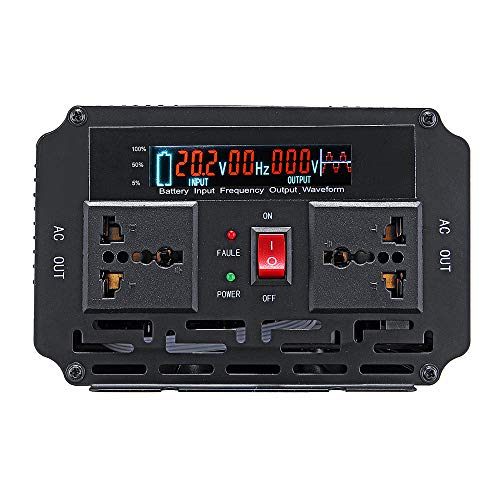 UMei 8000W Car Power Inverter DC 12V to 110V AC Converter with LCD Display Truck/RV Inverter for Home RV Camping Van Life Off Grid,US Stock