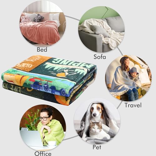 Camping-Throw-Blanket-Camper-Gifts-Camping-Blanket-for-Women-Men-Kids-Adults-Blankets-Gift-for-Camping-Lovers-Camping-Decor-for-Bedding-Outdoor-RV-Campsite-Travel-Hiking-50x60