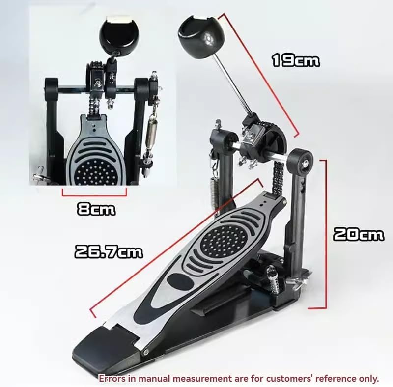 Bass drum pedal,Double chain pedal,Single pedal hammer, bass drum pedal hammer, drum practice instrument accessories
