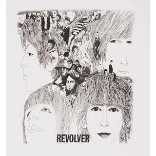 Blanc Beatles T Shirt Revolver Homme [V?tements] – Image 2