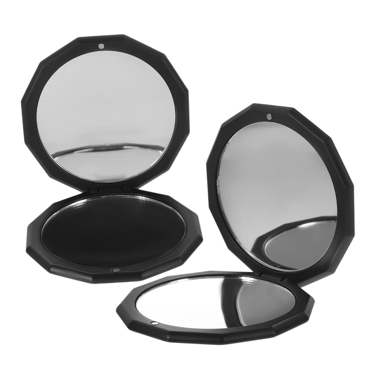 Miroir de maquillage grossissement 5X pliable Ipetboom pour des retouches d'une netteté absolue
