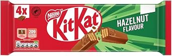 Kitkat Finger Bar, Hazelnut Flavour, 4 x 166g