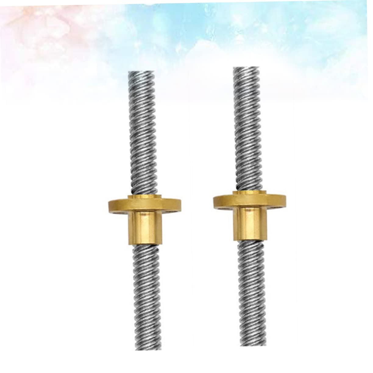 Stainless Steel Lead Screw with Nut 300mm Length for 3D Printers Stepper Motors