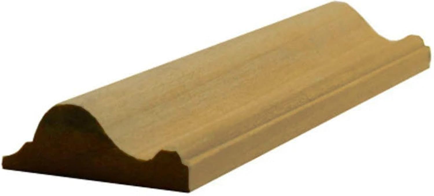 EWPM17 Panel Molding 1-1/2" Wide x 9/16" Trim. Unfinished, Red Oak, 94"