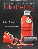Principles of Marketing (Instructor's Edition) 0136080723 Book Cover