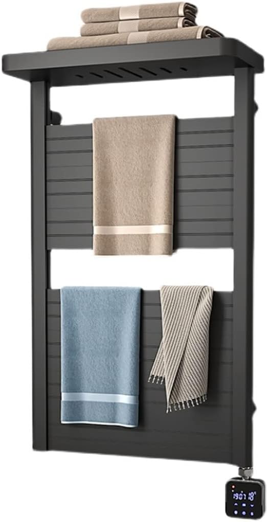 Electric Towel Dryer Temperature Time Control Warmer Holder Smart Home Rack Bathroom Accessories