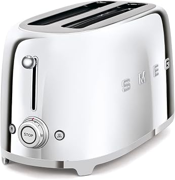 Smeg 4-Slice Toaster-Chrome