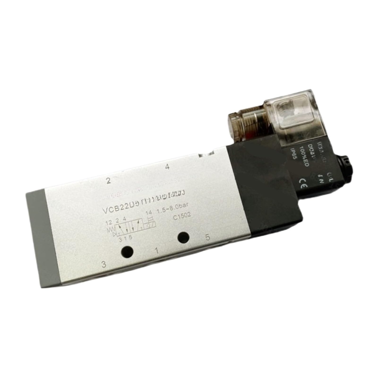 ELZNSQQK VCB22D517A-AD213J, Pilot Operated Solenoid Valve, G1/2 'Thread, 24DC