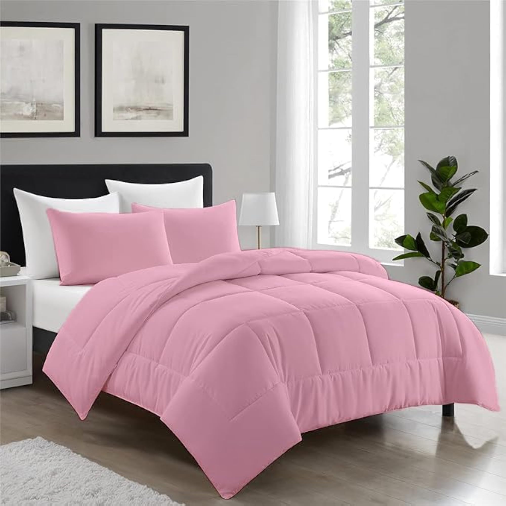 Luxury Soft & Fluffy Microfiber Comforter, All Weather