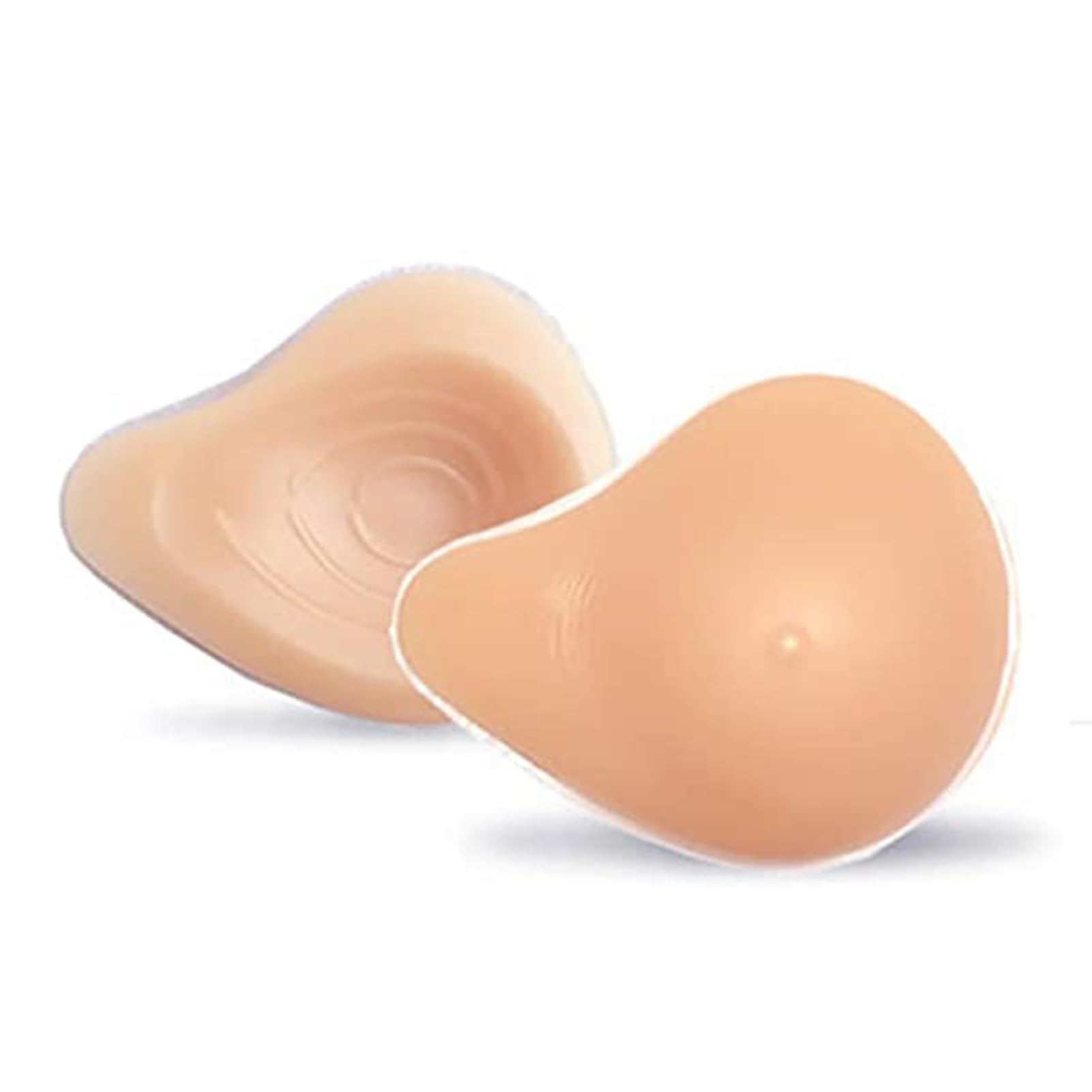 Silikonowe Protezy Piersi Samoprzylepne Wzmacniacze Pooperacyjne Do Mastektomii W Kształcie łezki Dla Crossdresserów I Cosplay 1 Para(400g/pair, Nude)