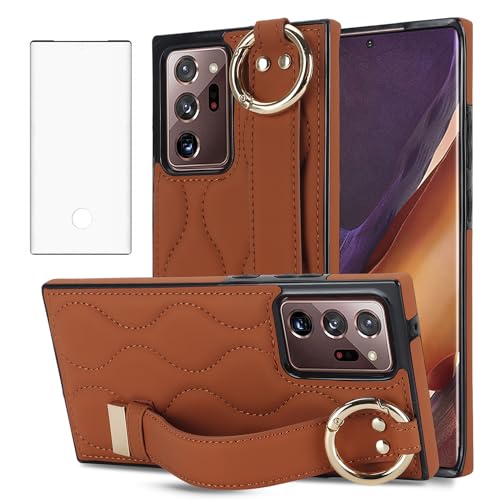 Coque Note 20 Ultra antichoc avec anneau support et protège-écran Asuwish