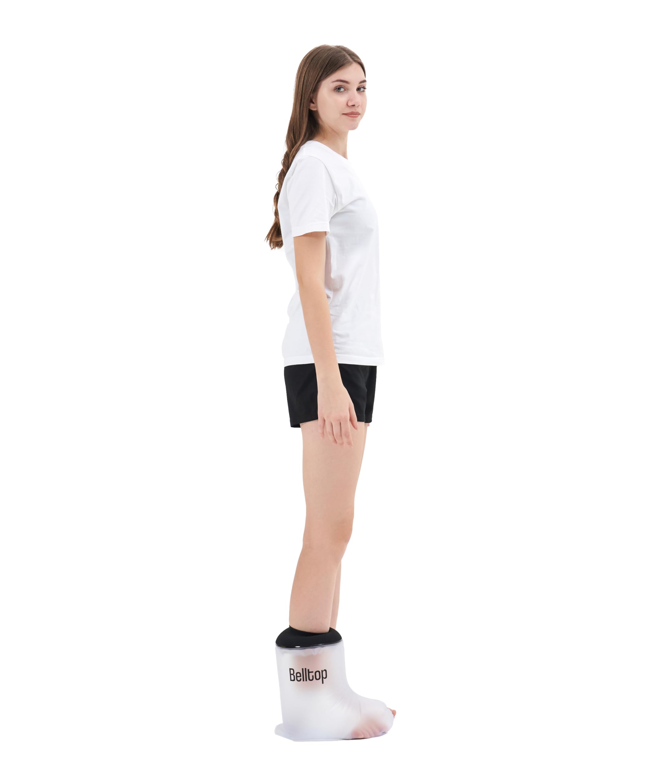 Protège-plâtre pied. Protection Douche 100% étanche. Protecteur de bandage pour ankle. Protège-plâtre jambe antidérapante . Protection plâtre réutilisable. Sac douche plâtre pour Blessures- Adulte