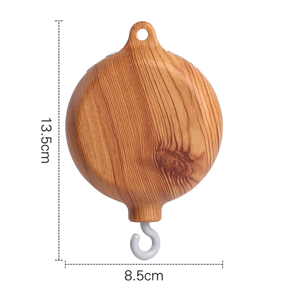 Caja Musical De Madera, Caja De Música Caja De Música De Forma Redonda Caja De Musica Para Ninos Multifuncional