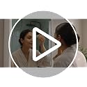 Image of Amazon Basics CleanLook Premium Wall Mounted Plastic Bathroom Mirror Cabinet with Storage, Multipurpose Organizer for Toiletries & Essentials, White