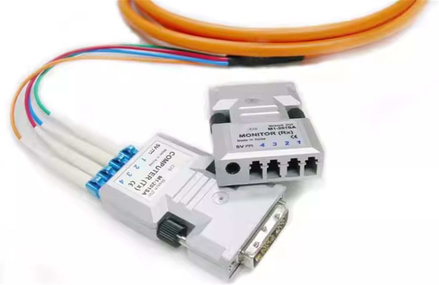 M1-201SA-TR Four Fiber Detachable Optical DVI Module (Small Form Factor), Auto-Power Switching, Extends All VESA Resolution Up to WUXGA (1920x1200) 60Hz DVI Data Up to 500 Meters (1640 feet)