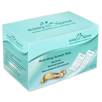 Easy@Home 12 Panel Urine Drug Test Kits, 10 Pack Multi Drug Test