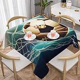 Photo Gallery sdtykhj goal - tovaglia quadrata impermeabile, resistente, 152,4 x 152,4 cm, lavabile, lavabile, tovaglia autunnale in tessuto decorativo per feste di nozze e banchetti Photo Gallery sdtykhj goal - tovaglia quadrata impermeabile, resistente, 152,4 x 152,4 cm, lavabile, lavabile, tovaglia autunnale in tessuto decorativo per feste di nozze e banchetti