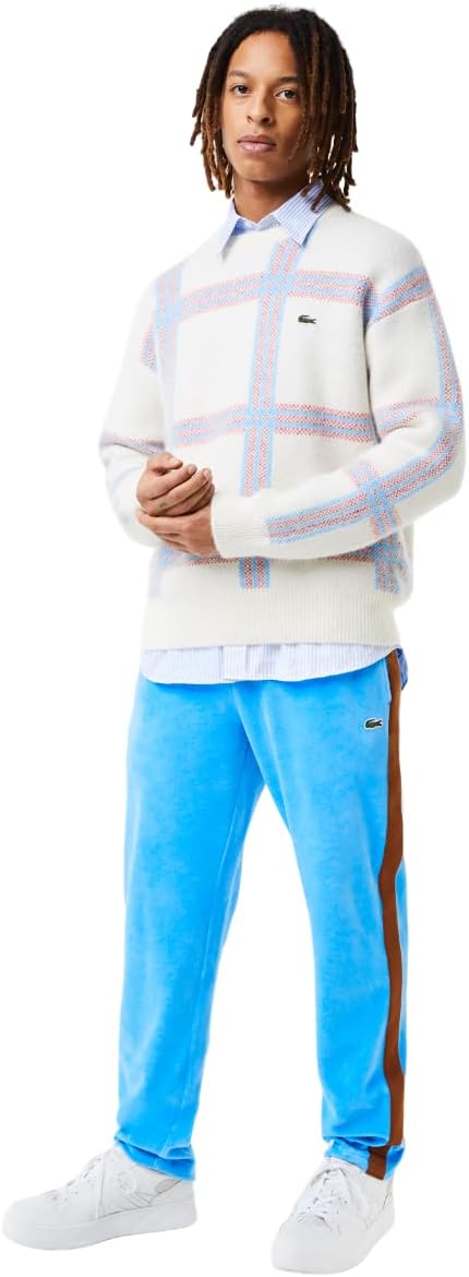 Lacoste Men's Unisex Side Contrast Band Trackpants