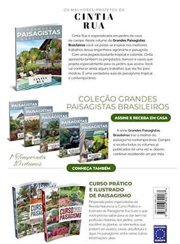 Coleção Grandes Paisagistas Brasileiros - Os Melhores Projetos de Cintia Rua