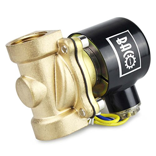 Miniatura 3 de Bacoeng Ac 220v 3 4 Válvula De Solenoide Eléctrica Latón Solenoid Valve Para Agua Aire Aceite Nc