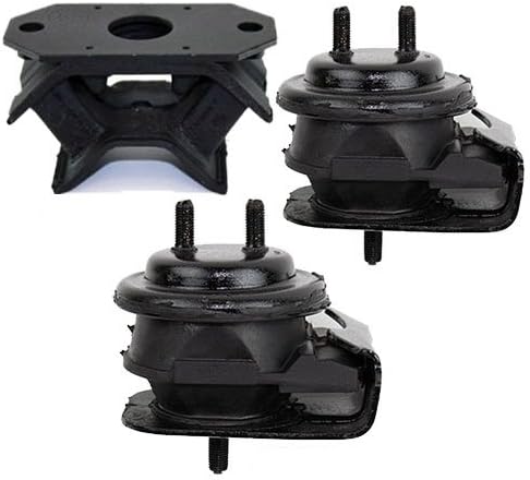Compatible with 1999-2002 Suzuki Grand Vitara 2.5L/2001 2.7L Engine Motor & Trans Mount Set 3PCS : A6455, A6455, A6807 - K0225