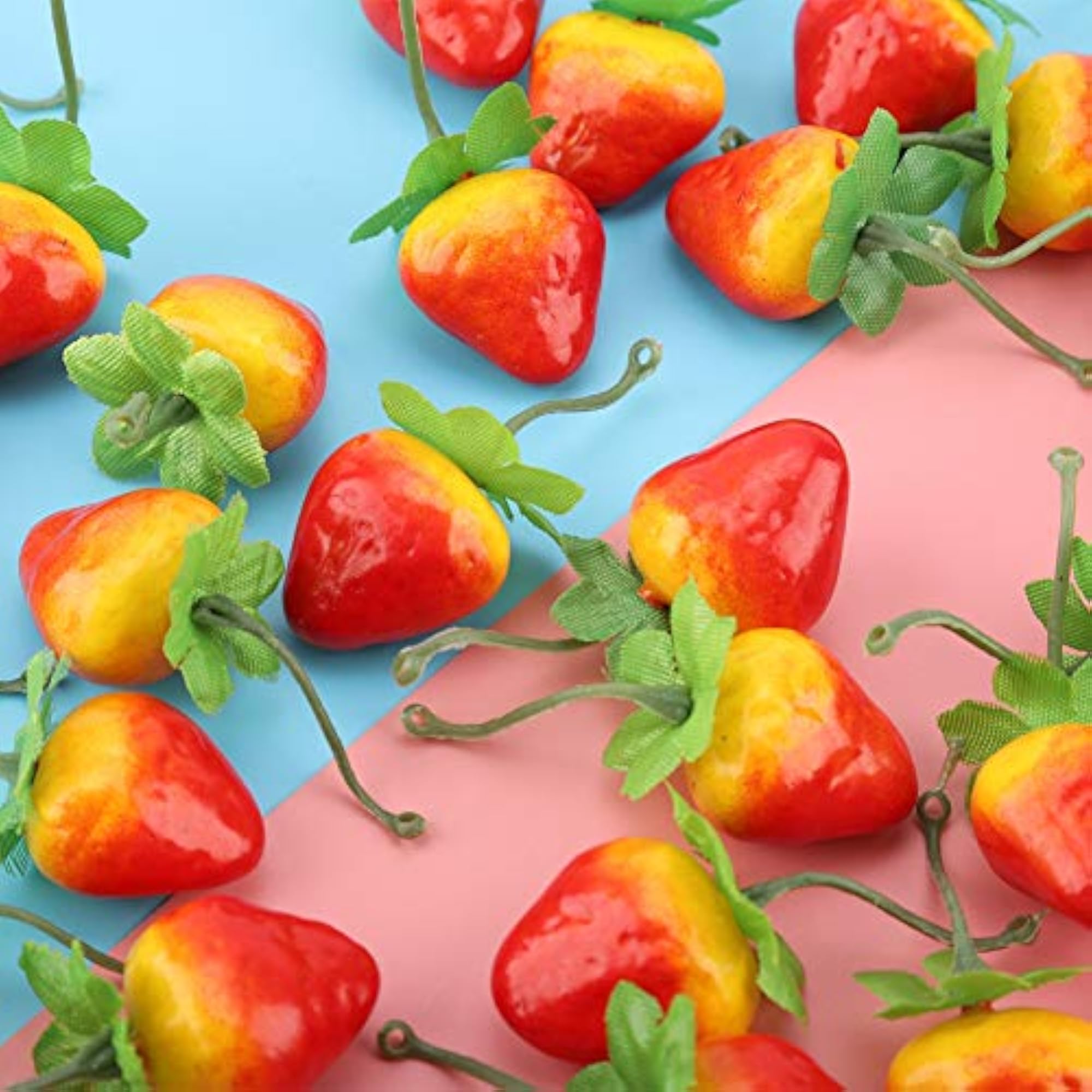 50Pcs Foam Material Artificial Fruit for Party Decor