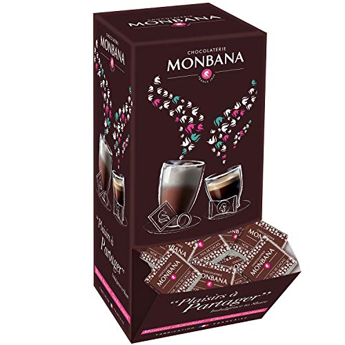 Carrés de chocolat Noir Monbana (X200) Cover