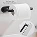 Stainless Steel Tissue Roll Holder, Wall Mounted Toilet Paper Holder, No Drill Installation Modern Design, Multifunctional Kitchen Storage for Towels and Tools, Rustproof Easy Clea