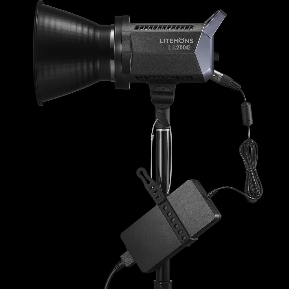 Amazon | Godox LA200D ビデオライト、CRI 96+、TLCI 97+ FX