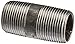 LDR 300 34X2 Pipe Nipple, Black, 3/4-Inch X 2-Inch