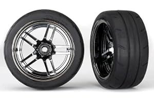 Traxxas Tires And Wheels - Extra Wide, Rear