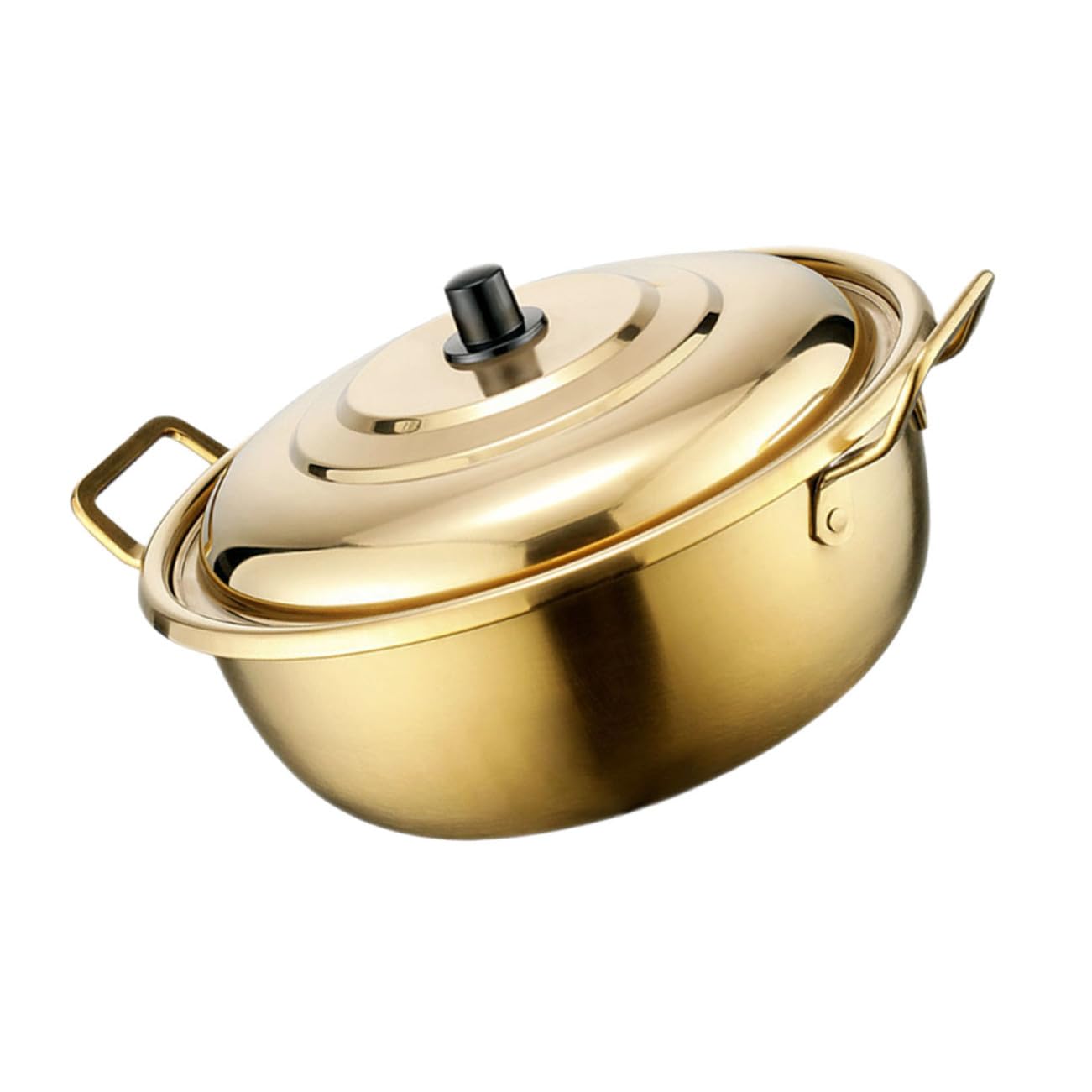 Marmite ramen acier inoxydable durable pour cuisson saine de nouilles