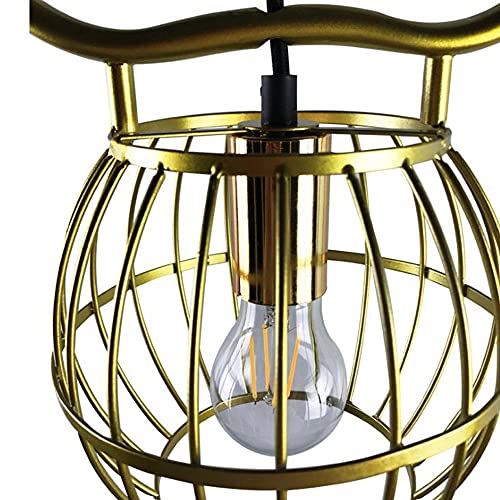 Lustre industriel vintage en fer avec support E27 de haute qualité