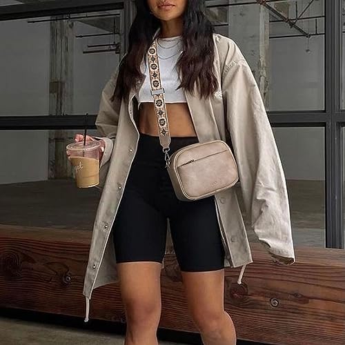 CLUCI Crossbody Bags for Women Trendy, Vegan Leather Shoulder Handbags，Purses for Women with Adjustable Wide Strap2