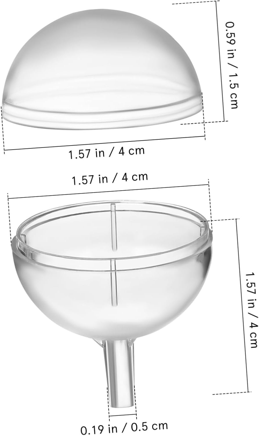 80Pcs Sturdy Chocolate Bouquet Holders Transparent Candy Truffle Cups for Weddings Birthdays Valentine Day Versatile Treat Wrappers for Creative Arrangements