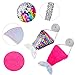 FT-SHOP Monedero Cola de Sirena Bolso Lentejuelas niñas pequeña con Correa para...