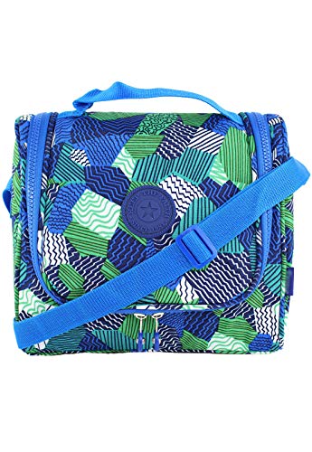 Bolsa Lenna's Marmiteira Termica Estampa B012 Azul