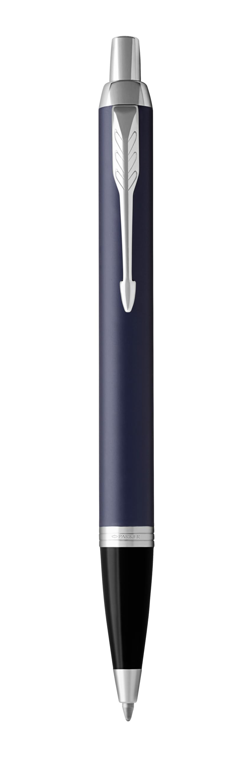 Parker IM Core - Penna stilografica e penna a sfera con incisione | penna premium | confezione regalo | mina nera | regalo personalizzato | nome | inciso | compleanno (opaco Blue C.C.)