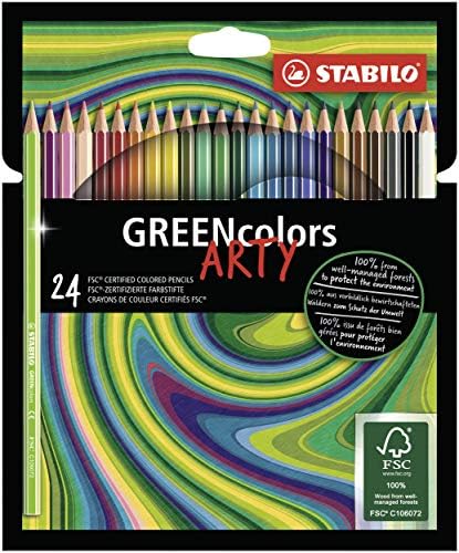 Premium Fibre-Tip Pen with Brush Tip - STABILO Pen 68 brush - ARTY - Pack of 30 - Assorted Colours