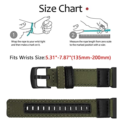 Correa de nylon para Fitbit Versa 4 y Sense 2 miniatura 6