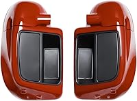 Vista 43 de Kit de carenados ventilados inferiores para Harley Davidson Touring Road Street Electra Glide 2014-2022 (azul superior)