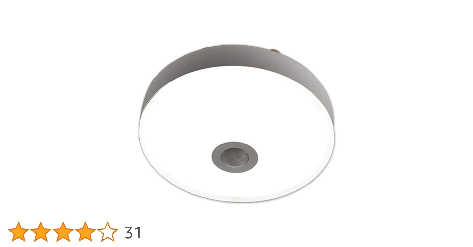 Amazon | [山善] LEDミニシーリングライト 天井照明 (人感