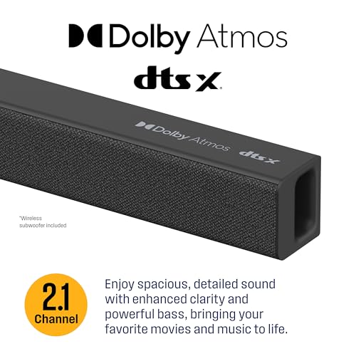 Home Theater Soundbar with Subwoofer