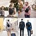 Imagen de GYakeog Bolso Bandolera Hombre Bolso Pecho Impermeable Bolso Cruzado Mochila Bandolera para Vida Diaria Ciclismo Caminar Viajar y Trabajar-Negro