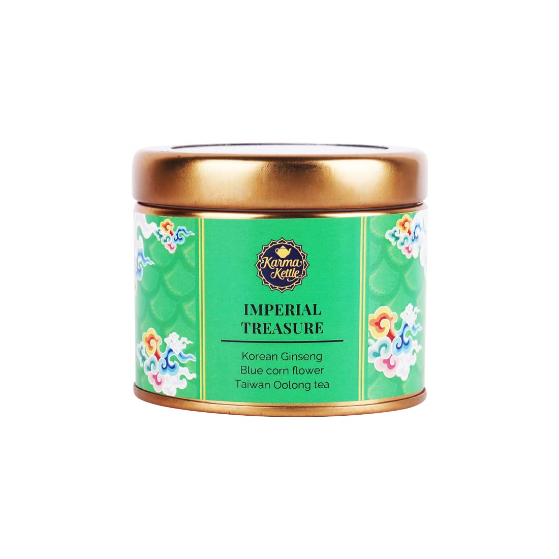 Karma Kettle Imperial Treasure Taiwan Oolong tea 15 Pyramid Teabags