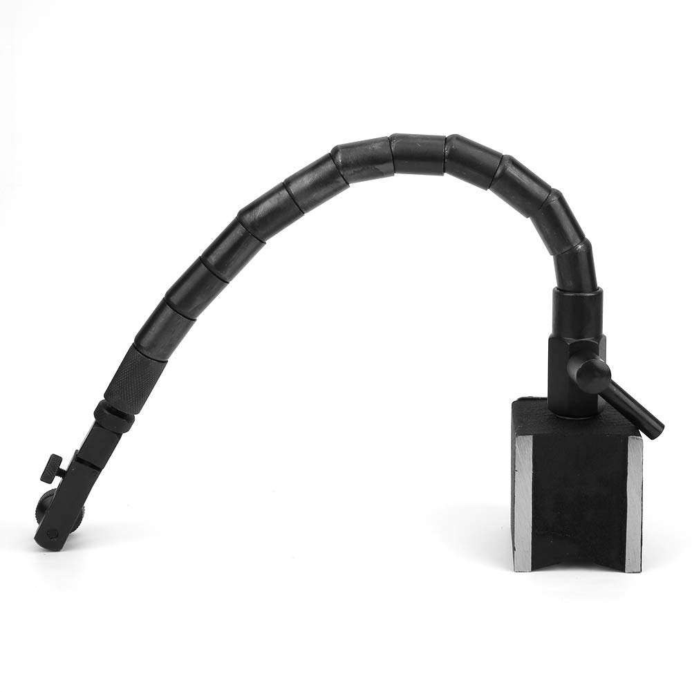 Messuhrhalter, Messuhr Magnetfuß, Magnetfuß Flexibler Halter Universal Test Indicator Magnethalter 588N 364mm lang