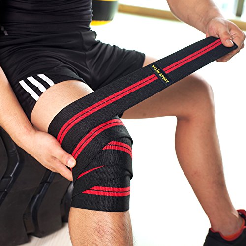 Kylin Sport - Fasce per ginocchia, 2 pezzi, 200